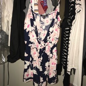 FLOWERY BAVY ROMPER